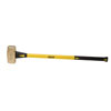 ABC12BF - 12 lb. Brass Sledge Hammer with 33" Fiberglass Handle