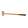 ABC14BW - 14 lb. Brass Sledge Hammer with 32" Wood Handle
