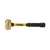 ABC3BFB - 3 lb. Brass Hammer with 12" Fiberglass Handle