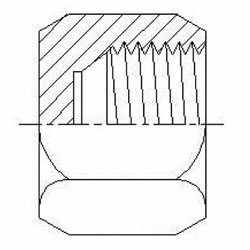 JIC Cap Nut 0304-C Series