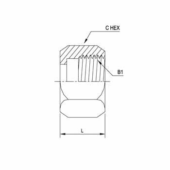 JIC Tube Nut