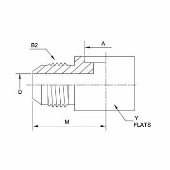 Bore-MJ 90 Deg Elbow