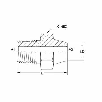 MP-BW Weld-on Fitting 316SS