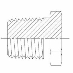 External Hex Pipe Plug 5406-P Series