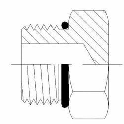 MORB External Hex Plug 6408-O Series