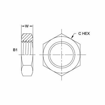 BSPP Locknut 9925 Series