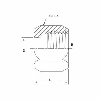 Nut C0318 Series