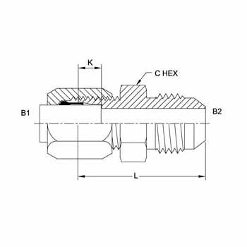 Bite Type - Male JIC C2402 Series