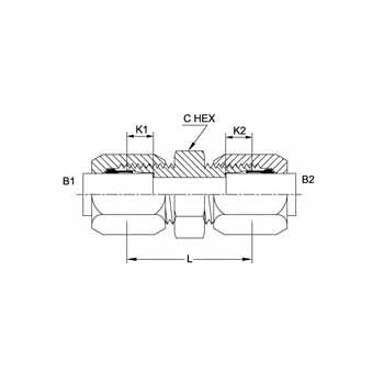 Bite Type Tube Union C2403 Series