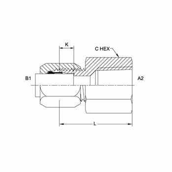 BT-FP Straight Adapter C2405 Series