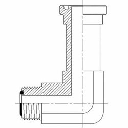 MFS-Flange 90 Degree Code 62 FS1804 Series