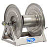 COXREELS 1125-4-100-A-SP - Stainless Steel Compressed Air #4 Gast Motor Rewind Hose Reel