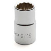 E4112 Cougar Pro 3/8" - 1/2" Drive 12 Point Standard Socket