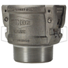 Dixon EZL200-B-AL 2 Inch EZLink Armless Aluminum Type B Coupler