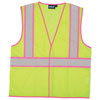 ERB S730 Class 2 Unisex Vest Lime/Pink Medium - 63322