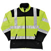 ERB W651 Cl2 Womens Hi-Viz Lime Softshell Jacket Medium - 62197