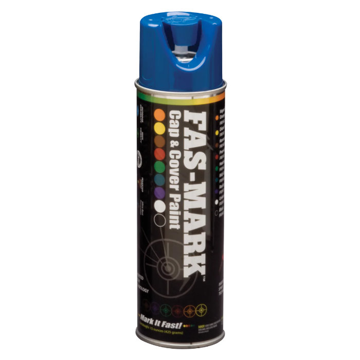 FM15BL FasMark Paint  Blue 15 oz. Aerosol