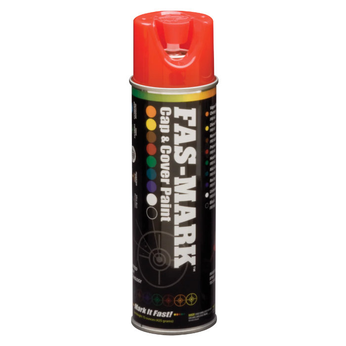 FM15R FasMark Paint  Red 15 oz. Aerosol