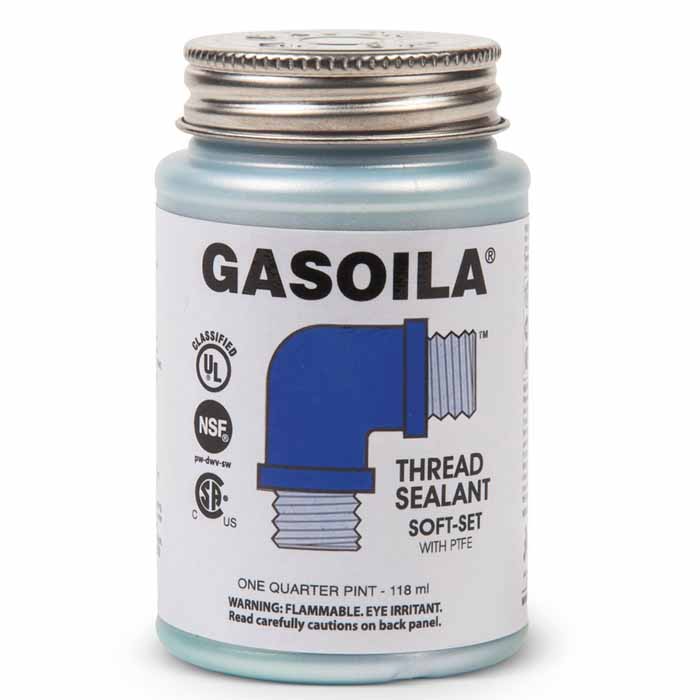 SS04 Gasoila Soft Set w/ptfe 1/4 pt brush top