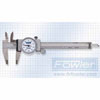 Fowler 52-008-704 SWISS STY.Dial Caliper 4"WHT