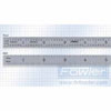 Fowler 52-411-012 12"4R FL RULE PRECERT