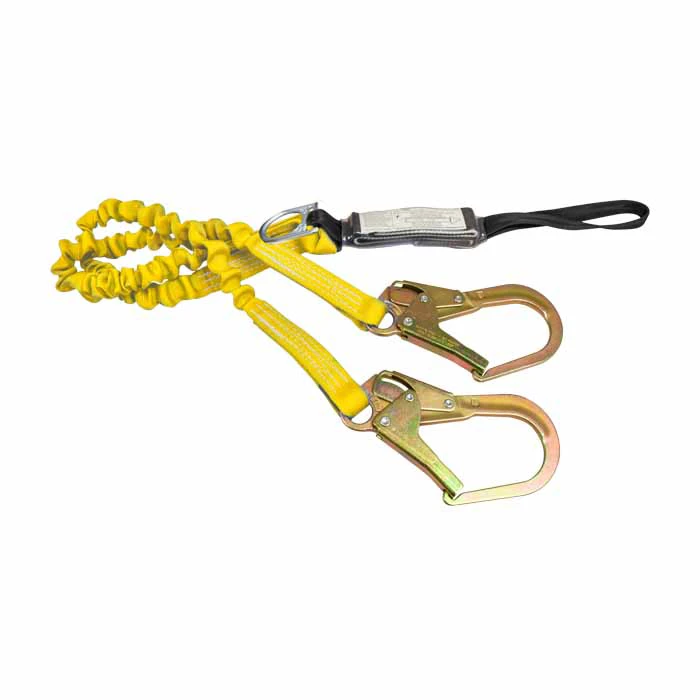 French Creek 344ASZ-YLW-EXT Shock Absorbing Lanyard