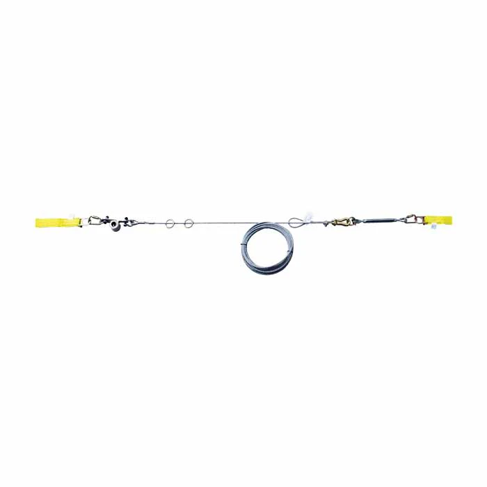 French Creek CHL-30 Wire Rope Horizontal Lifeline System