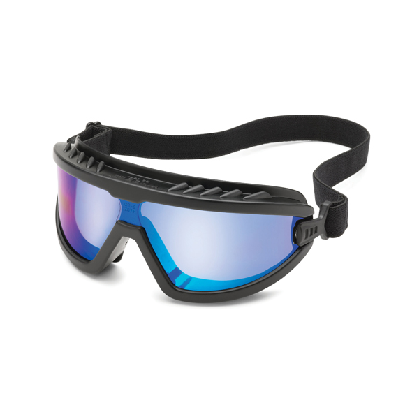 Gateway Safety 4589M Wheelz Blue Mirror Lens Safety Goggles