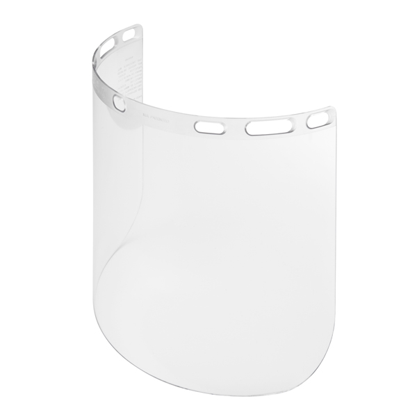 Gateway Safety 661 Molded Visor 9 x 15-1/2" Clear Lens Face Shield