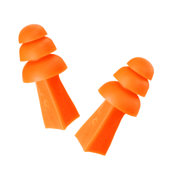 Gateway Safety 941100 Tri-Grip Orange 27 NRR Uncorded Earplugs, TASCO 9009