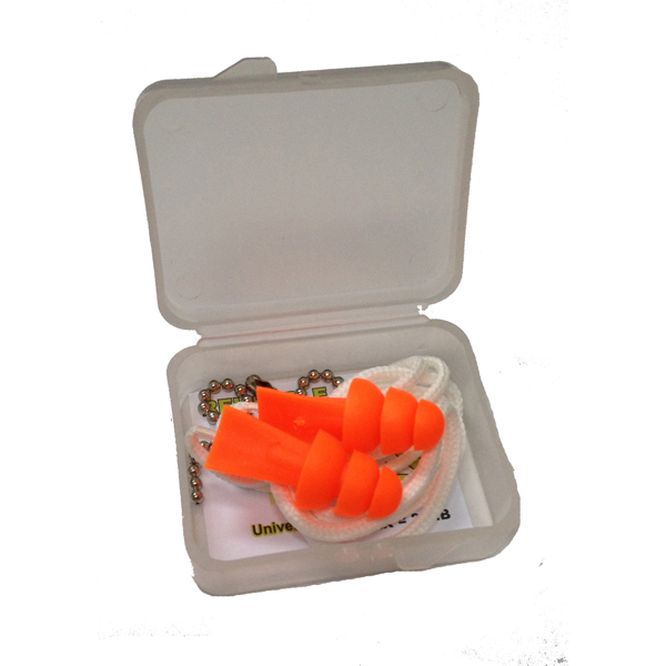 Gateway Safety 941121 Tri-Grip Orange/White 27 NRR Corded Earplugs, TASCO 9028