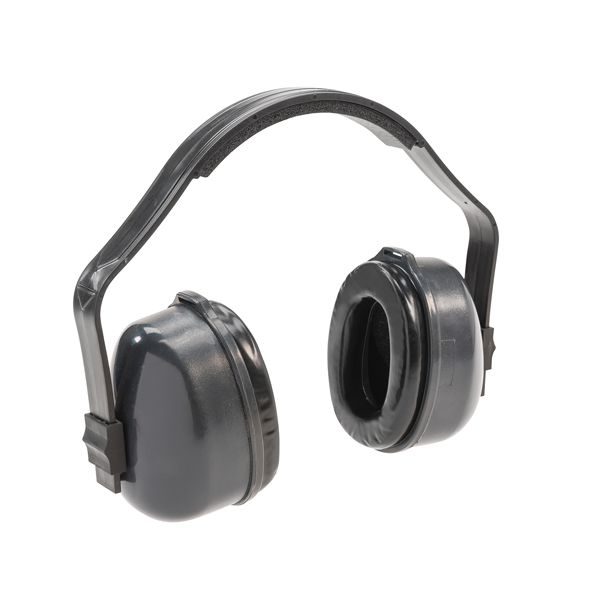 Gateway Safety 95334 SoundOut II Three-Position Di-Electric Gray Earmuff