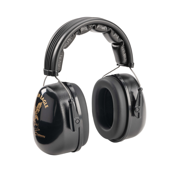 Gateway Safety 957101 Golden Eagle Over-the-Head Metal  29 NRR Black Earmuff, TASCO 2950