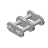 100-2CL ANSI Standard Roller Chain 100-2 Double Strand Connecting Link Cotter Pin Type 1-1/4 inch pitch