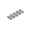 120-4CL ANSI Standard Roller Chain 120-4 Quad Strand Connecting Link Cotter Pin Type 1-1/2 inch pitch