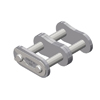160-2CL ANSI Standard Roller Chain 160-2 Double Strand Connecting Link Cotter Pin Type 2 inch pitch