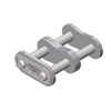 180-2CL ANSI Standard Roller Chain 180-2 Double Strand Connecting Link Cotter Pin Type 2-1/4 inch pitch