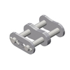200-2CL ANSI Standard Roller Chain 200-2 Double Strand Connecting Link Cotter Pin Type 2-1/2 inch pitch