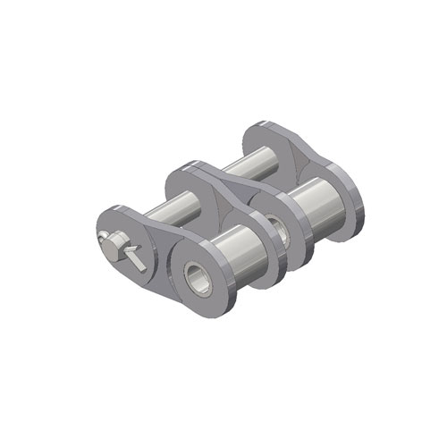 40-2MAXOL ANSI Standard Roller Chain 40-2 Double Strand Offset Link 1/2 inch pitch