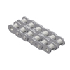 60-2SSRB 304 Stainless Roller Chain 60-2 Riveted Double Strand 304SS 10 Foot Box 3/4 inch pitch