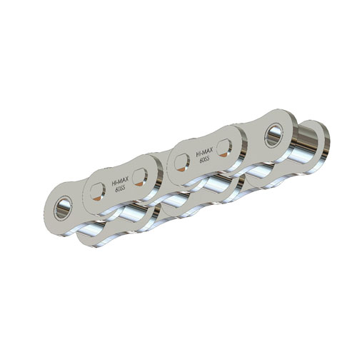 60SSHMRB 304 Stainless Roller Chain 60 Riveted 304SS 10 Foot Box 3/4 inch pitch