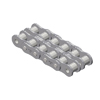80-2HMRB ANSI Standard Roller Chain 80-2 Riveted Double Strand 10 Foot Box 1 inch pitch