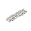 80NPRB Nickel Plate Roller Chain 80 Riveted NP 10 Foot Box 1 inch pitch