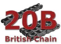 20B British Roller Chain