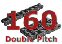 160 Double Pitch Roller Chain