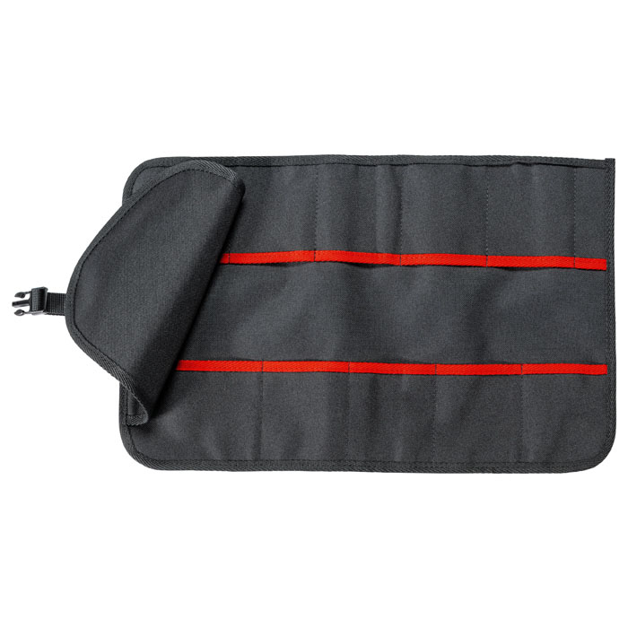 KNIPEX 00 19 41 LE - 11 Pocket Roll-up Tool Bag, Empty