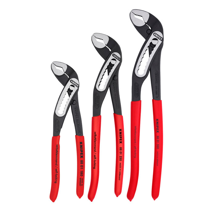 KNIPEX 00 20 07 US1 - 3 Pc Alligator Water Pump Pliers Set