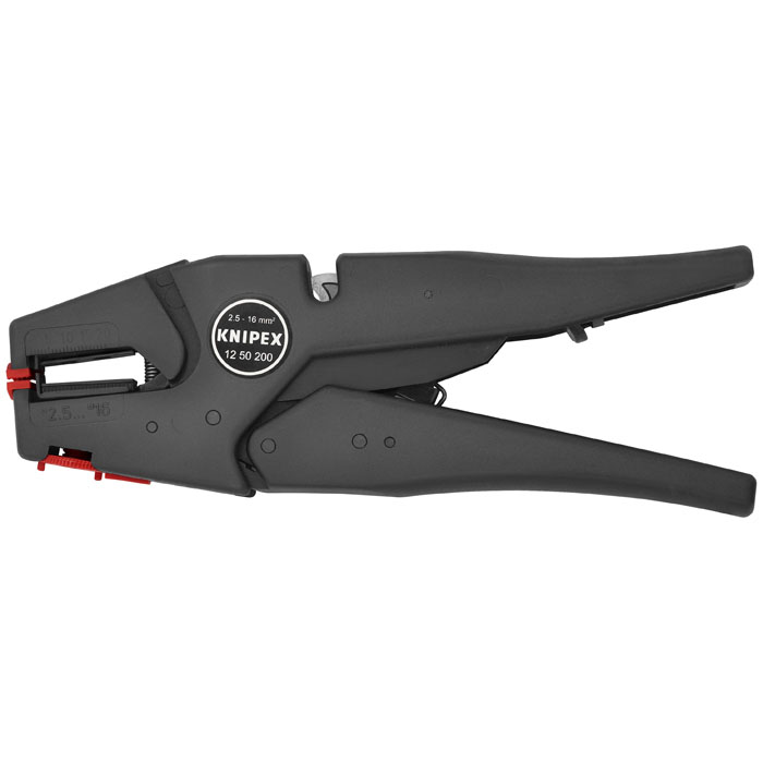 KNIPEX 12 50 200 - Self-Adjusting Wire Stripper 6-14 AWG