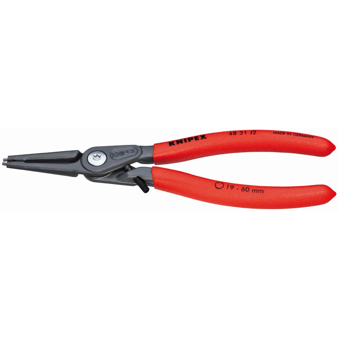 KNIPEX 48 31 J2 - Internal Precision Snap Ring Pliers-Limiter