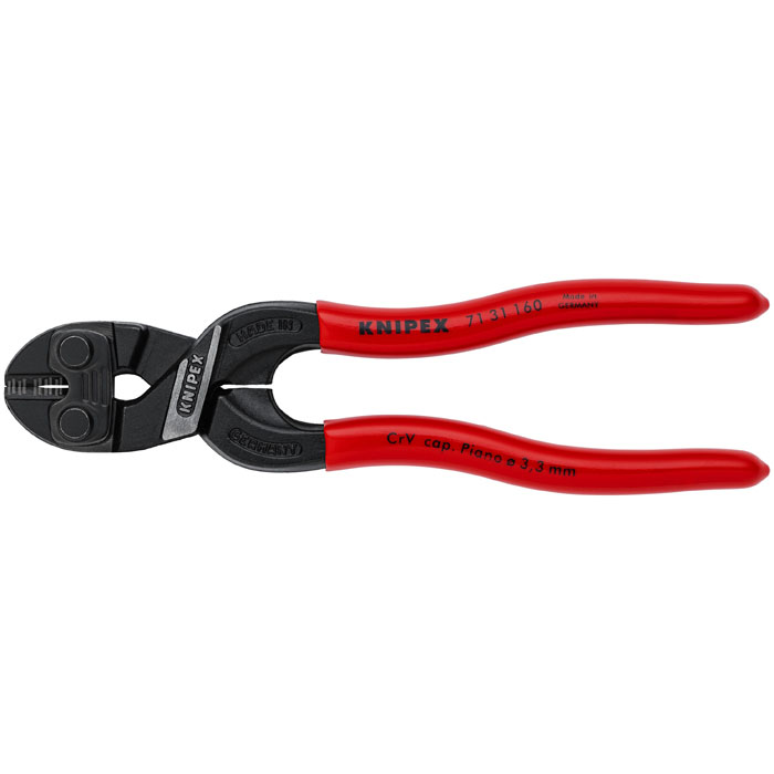 KNIPEX 71 31 160 - CoBolt S Compact Bolt Cutters-Notched Blade